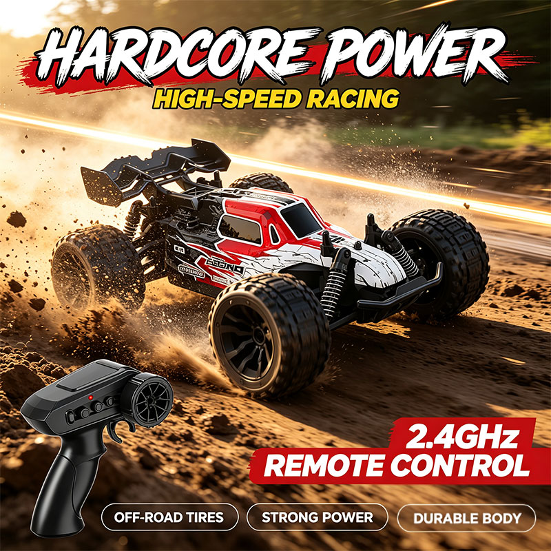 Rc Hobby Grade Monster Truck - Carro RC 20KM/H de Alta Velocidade