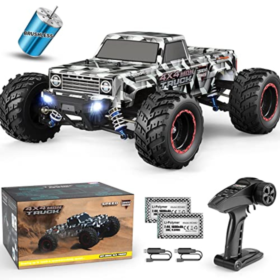 Rc Hobby Grade Monster Truck - Caminhão monstro RC 4x4 off-road para