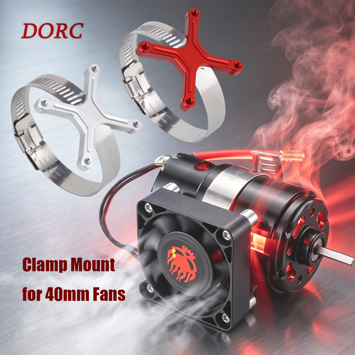 Rc Hobby Motor - Suporte Universal Ajustável para Ventilador 30-49mm