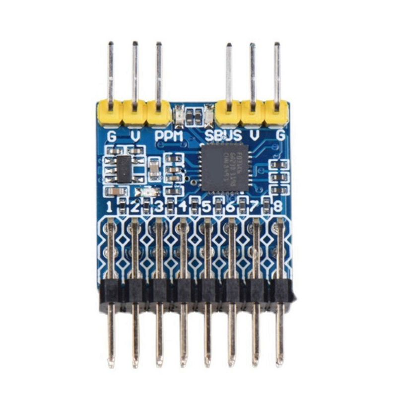Receiver Sbus 8Ch - Conversor AS96-SPP-SBUS 8CH para Sinal PPM