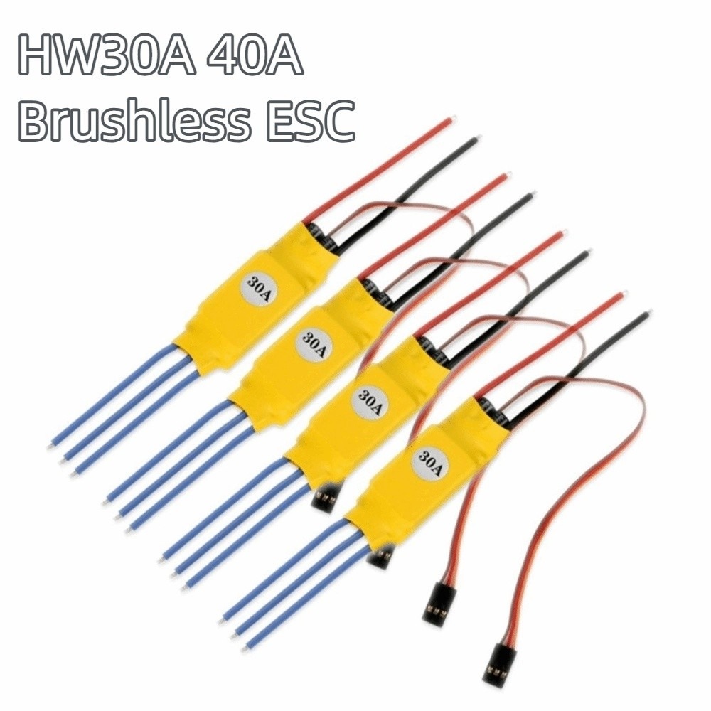 Rc Plane Hobby Zone - ESC Brushless HW30A 40A com Conector