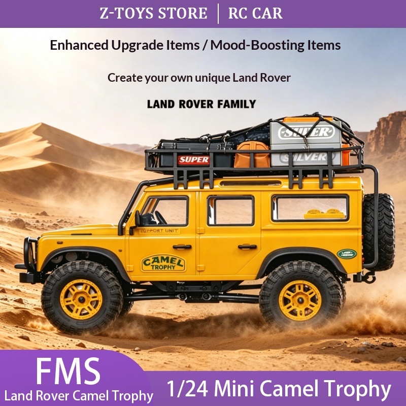 Rc Hobby Land - FMS 1/24 Land Rover Camel Trophy