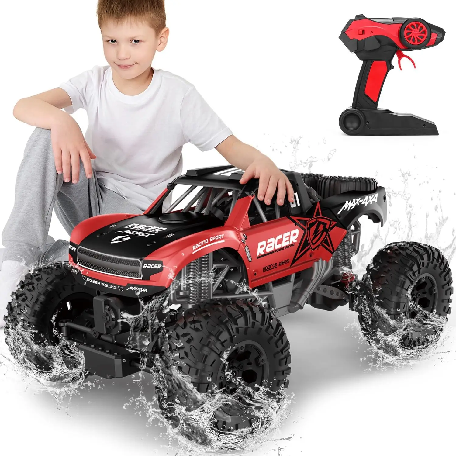 Rc Hobby Grade Truck - Caminhões RC 4x4 Offroad à Prova