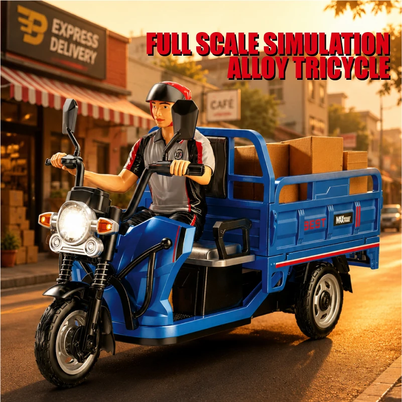 Novo Triciclo de Liga Metálica - Rc Hobby Grade Truck avaliação e preço