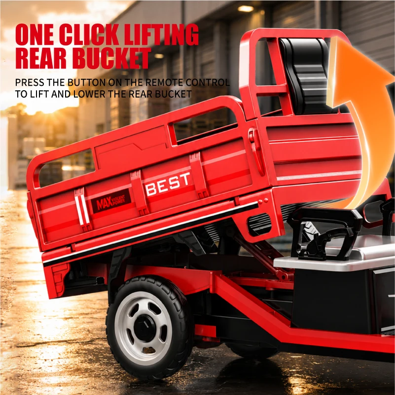 Novo Triciclo de Liga Metálica - Rc Hobby Grade Truck avaliação e preço