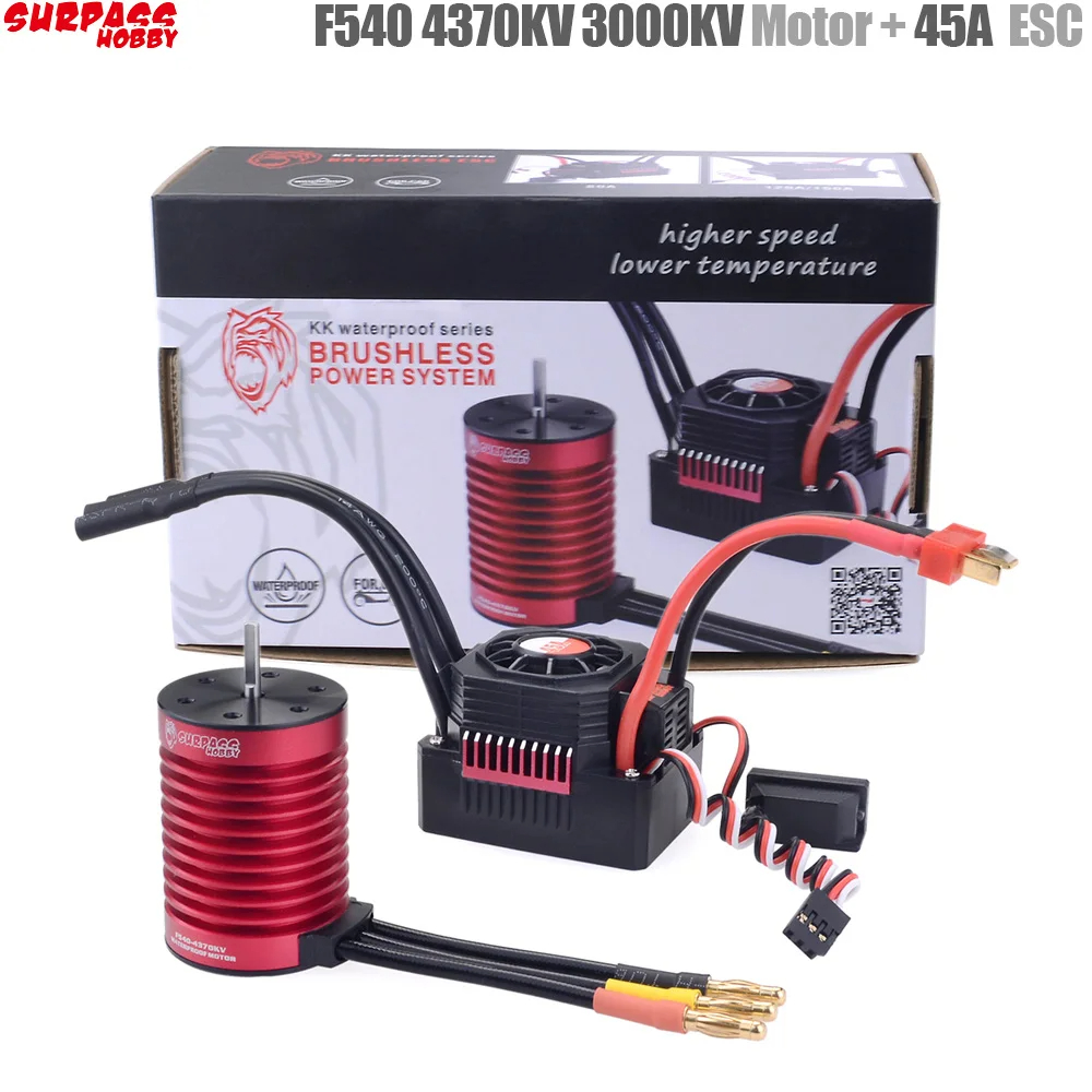 SURPASS HOBBY KK Combo à prova - Rc Hobby Motor avaliação e preço
