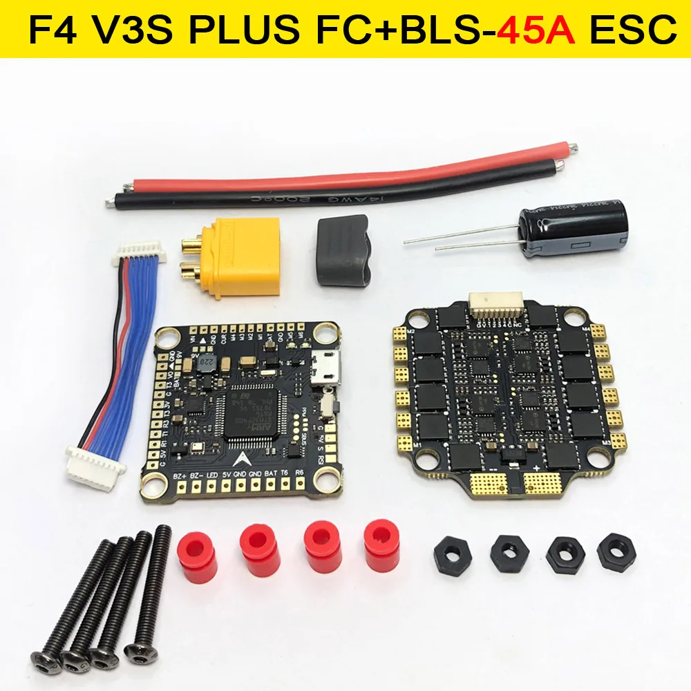 NOVO F4 V3S PLUS Controlador d - Rc Plane Hobby Zone avaliação e preço