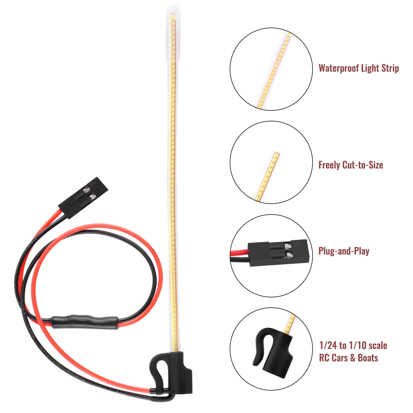 ModRax 2PCS Luzes LED para Ant - Rc Hobby Toucan avaliação e preço