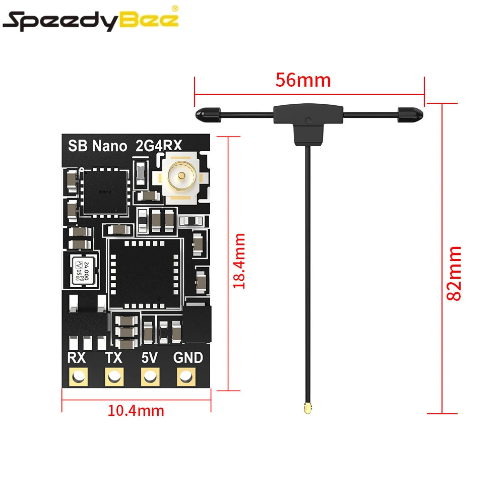 Módulo RX SpeedyBee Nano ELRS  - Rc Plane Hobby Zone avaliação e preço