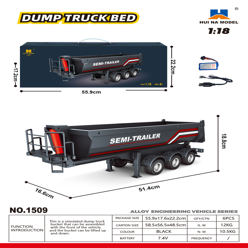 Novo Caminhão RC Huina 1509 e  - Rc Hobby Grade Truck avaliação e preço