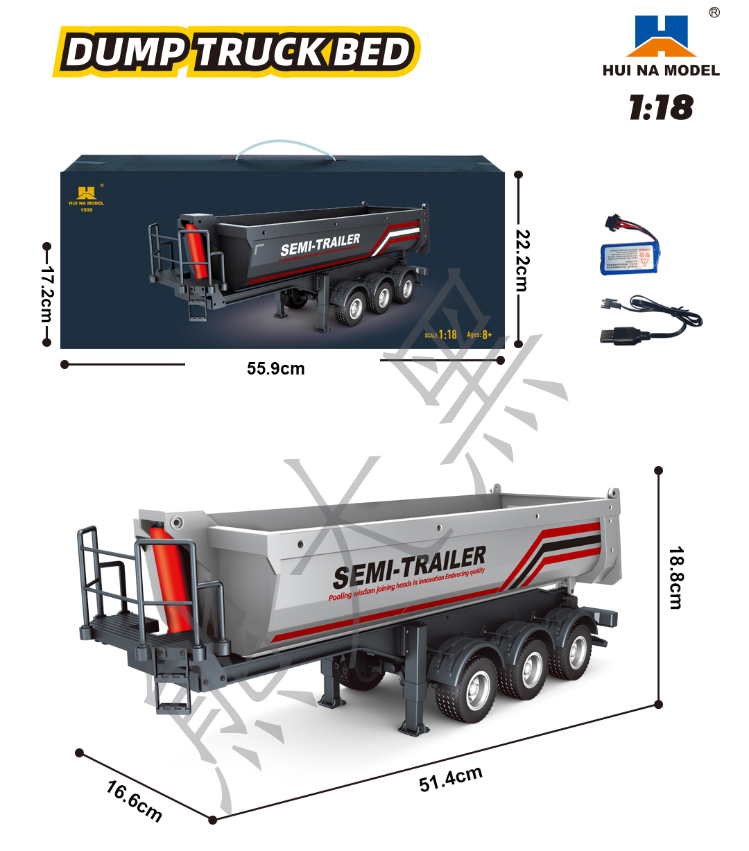 Novo Caminhão RC Huina 1509 e  - Rc Hobby Grade Truck avaliação e preço