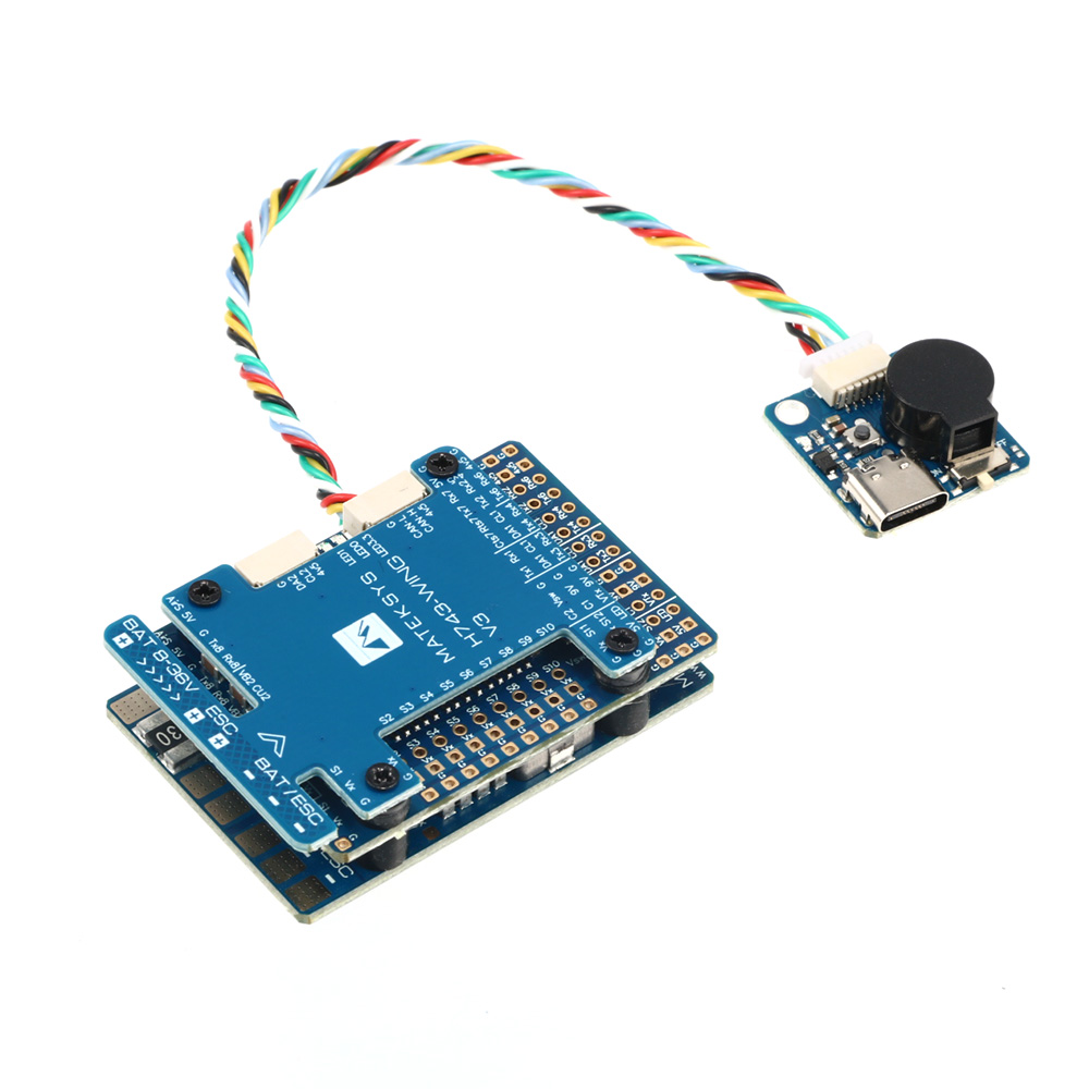 Controlador de Voo MATEK H743  - Rc Plane Hobby Zone avaliação e preço