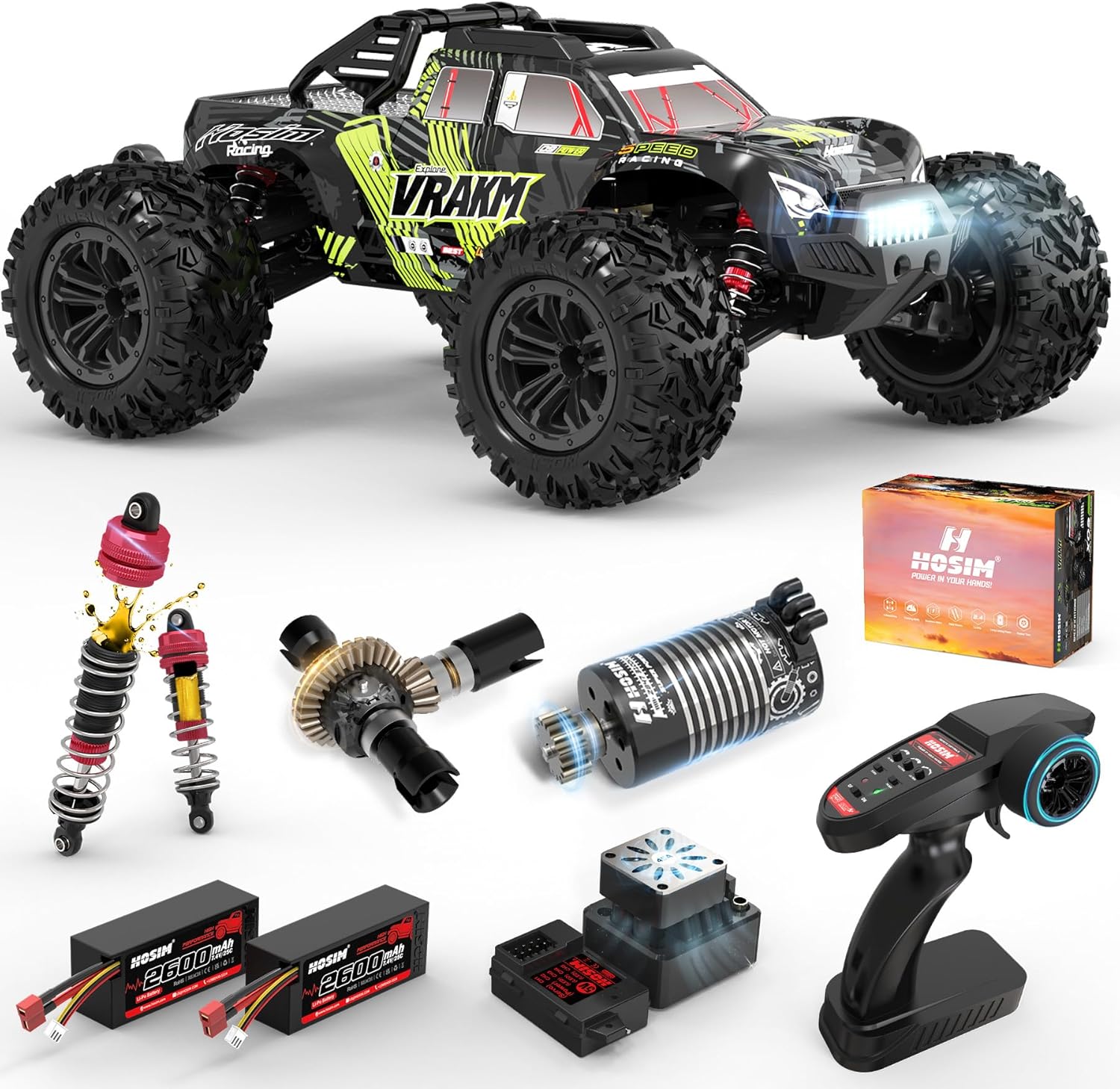 Carro RC Adulto Sem Escovas, E - Rc Hobby Grade Monster Truck avaliação e preço